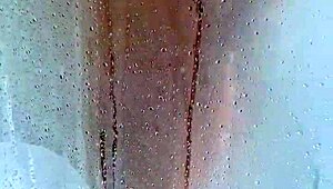 Watch this latina teen's shaved pussy in the shower?