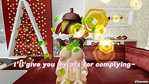 Jeg besøger min veninde om vinteren, hendes store patter og røv med monster pik luder