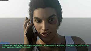 Wife and stepmother humiliate in anal threesome