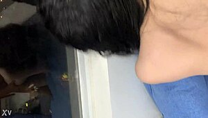 Phơi Ới Là Phụ Da Trắng Nỏn Nà Doggy Public