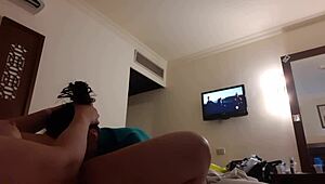 WELL FUCKED MY GIRLFRIEND IN THE MOUTH IN THE HOTEL ROOM - LESBIAN ILLUSION GIRLS?