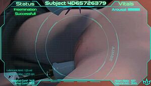 mercy gets made to cum repeatedly and impregnated by dominant ai