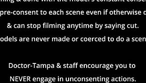 Angel Santana dan Aria Nicole diborgol di balik panggung POV