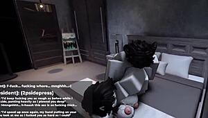 Teaching her a sexy lesson in roblox for making me wait 😏