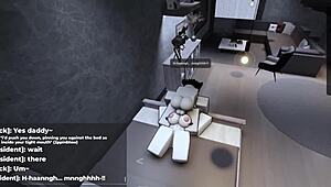 Teaching her a sexy lesson in roblox for making me wait 😏
