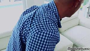 Dominant Group BDSM Training at Bubble Wrap Party With Teen Handjobs and Blowjobs