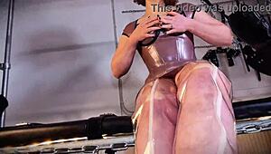 bow down to your superior goddess as she gives jerk off instructions in femdom bdsm