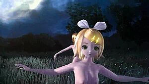 kagamine rin meiko haku knife project diva nude mod