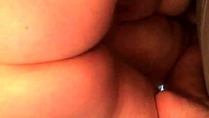 Cheating BBW girlfriend takes creampie!