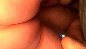 Cheating BBW girlfriend takes creampie!