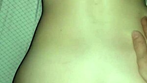 cumming on wife's back in doggystyle position