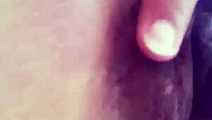 Curvy Mexican Housewife Records Homemade Show for Hunter