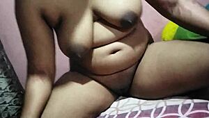 Wow! Sexy Indian Wife Gets Rough Doggy And Creampie In Curvy Action