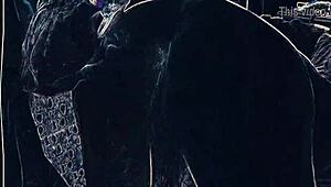 in the club, she licked my ass and gave a blowjob