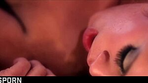 sensual lesbian sex with big tits milfs enjoying romantic moments