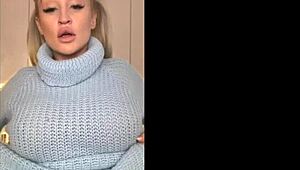 Petite College Girl Flexes Big Tits And Ass