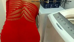 Hidden camera catches boss with employee in amateur scene.