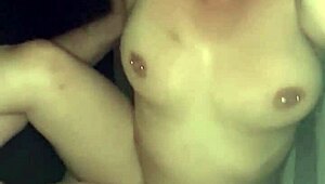 slim thick streetwalker rides in backseat and gets cumshot on ass