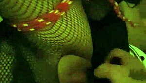 Intensely fucking huge ass teen with plug and fisting