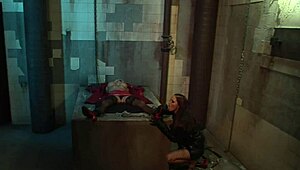 Monique Covet And Cristina Bella In Bondage Session