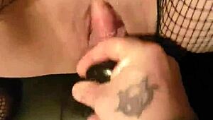 Intensely fucking huge ass teen with plug and fisting