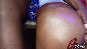 Friend Enjoys Quick Doggy Style Sex with Big Cock.