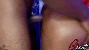 Friend Enjoys Quick Doggy Style Sex with Big Cock.