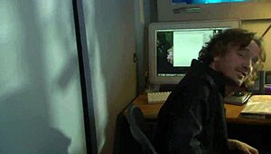 Redhead milf outdoors