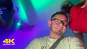 Crazy Friends' Random Role In Dark Room Porto Alegre Striptease