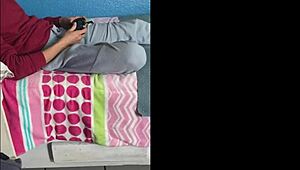 i fuck my stepbrother at home with his big cock while everyone is around