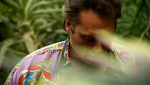 Redhead milf outdoors