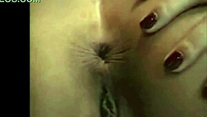 In a casual tale, the asshole blinks playfully.