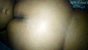 The chubby married wife spreads her big tits and ass for delicious amateur fucking with her couple