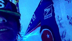 He Fucks The Neighbor Girl Hard In The Housing Development With Big Black Cock!