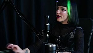 blonde teen cosplays in bdsm.