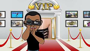 Olivia Juggs' big tits bounce in POV quickie blowjob with monster cock