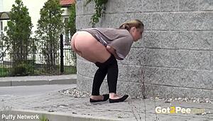 City pissing at its sexiest