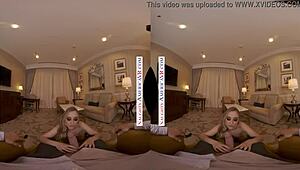 Anna Claire Clouds Fucks In VR