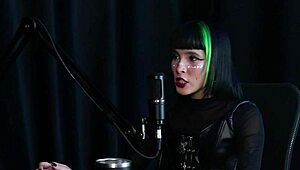 blonde teen cosplays in bdsm.