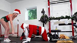 Wow! Holiday Gym Session With Big Tits And Cock Ride