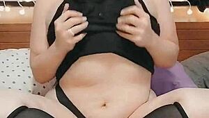 Ambe36DD says, 'Watch me tease you with my big natural tits!'