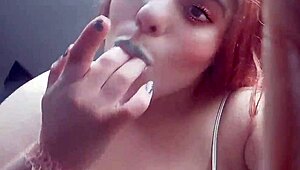 Ginger Paris Masturbates With Chocolates In Lingerie!