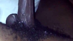 b chick gek op niks anders dan grote zwarte pik actie