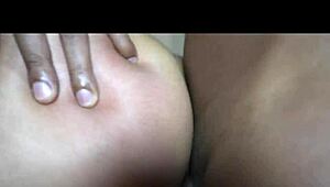 Voluptuous girl takes bbc in ass, cums from fingering