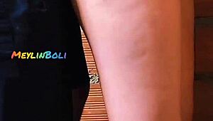 młoda 18+ kolumbijska laska z karnawału w Santa Cruz traci dziewictwo z sąsiadem w domowym analu latynoskim