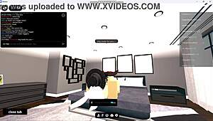 Intense Emotions Surge As Horny Prostitute Takes Huge Cock In Roblox Condo
