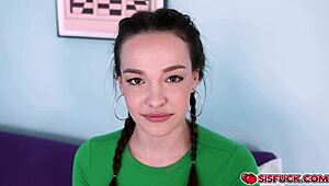 does juan loco check out stepsis rissa may's huge titties?