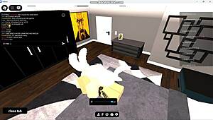 Intense Emotions Surge As Horny Prostitute Takes Huge Cock In Roblox Condo