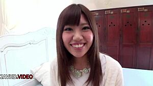 Shaved Pussy Teen Chisa Hoshino Enjoys Hardcore Fingering Followed By Blowjob Action