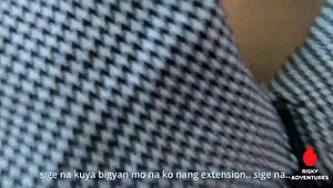 Hey, isteri rumah tangga Pinay ni bagi aku kongkek sebab tak boleh bayar sewa